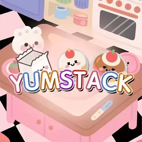 Game background of Yum Stack