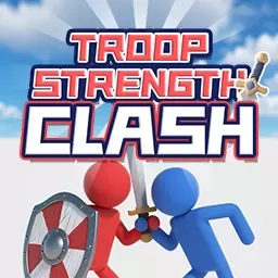 Game background of Troop Strength Clash